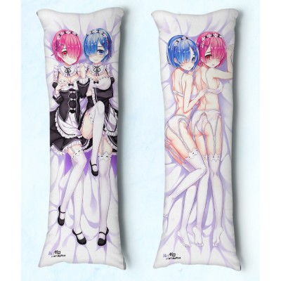 Travesseiro Dakimakura Re zero Rem 09